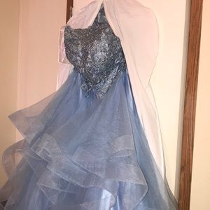 Light blue night gown